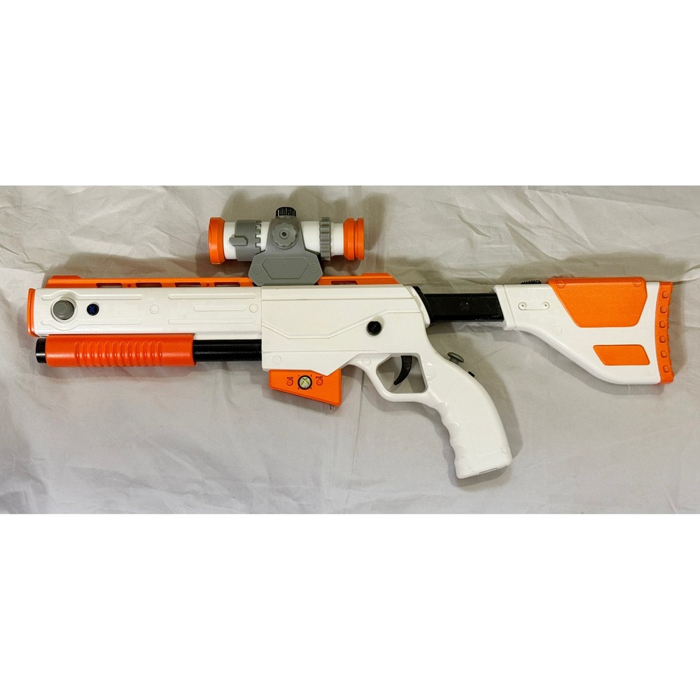 Cabela's Top Shot Elite Wireless Controller Xbox 360 White Orange Rifle Scope